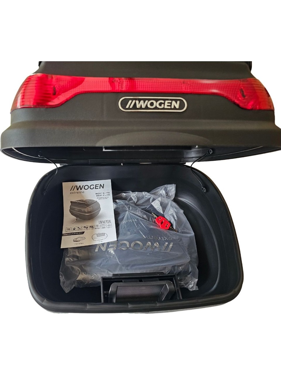 WOGEN WG41 LT SİYAH TOPCASE